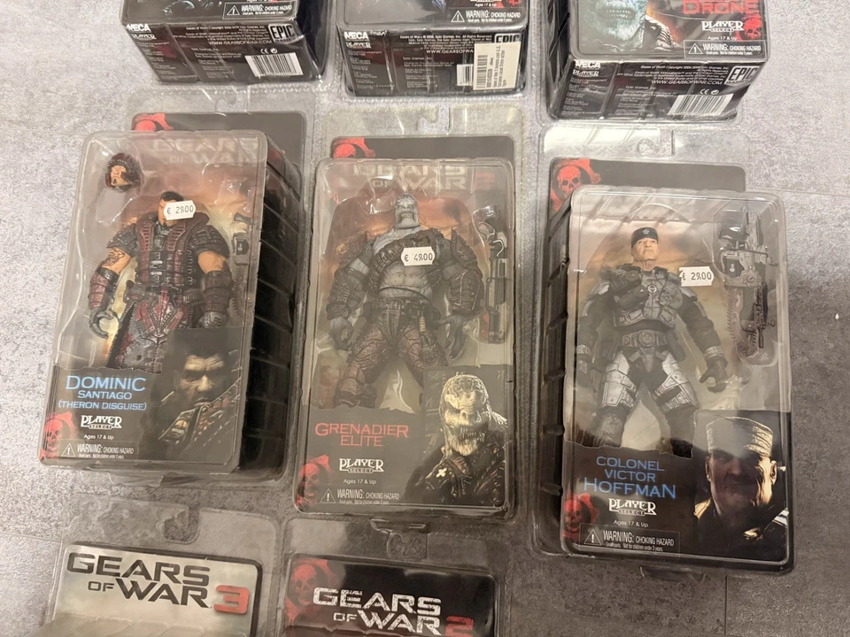 Gears of War Figuren Konvolut (Sammlung) - Bild 3 von 4