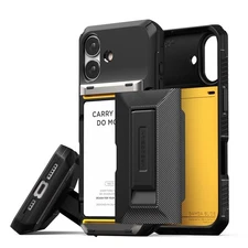 For iPhone 17 Case VRS [Damda Glide Hybrid] with Semi Auto Wallet Holder