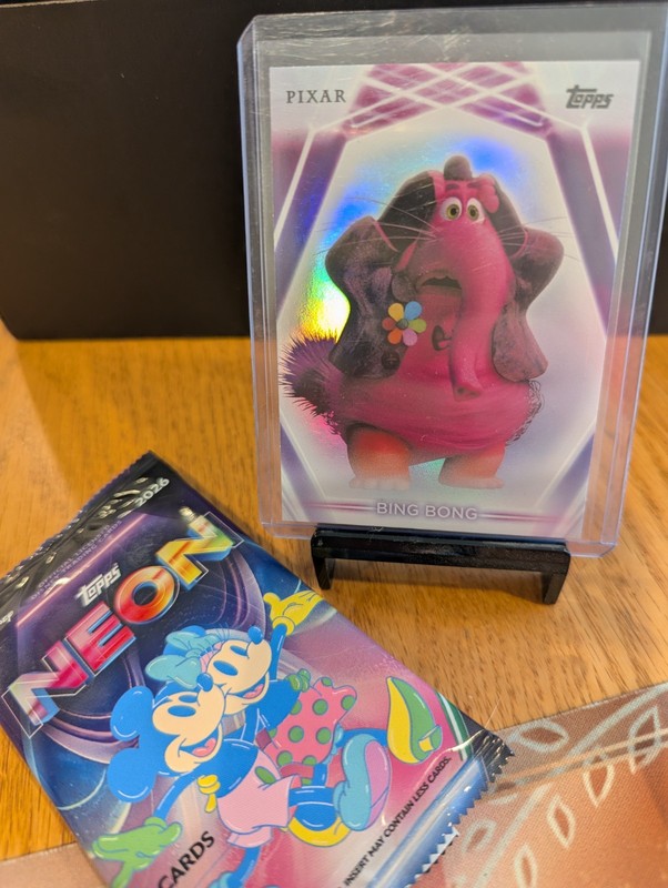 BING BONG- 2026 Topps Disney Neon Rainbow Parallel