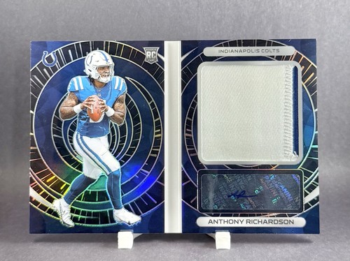 2023 Spectra Rookie Optics Anthony Richardson Patch Auto Booklet /40
