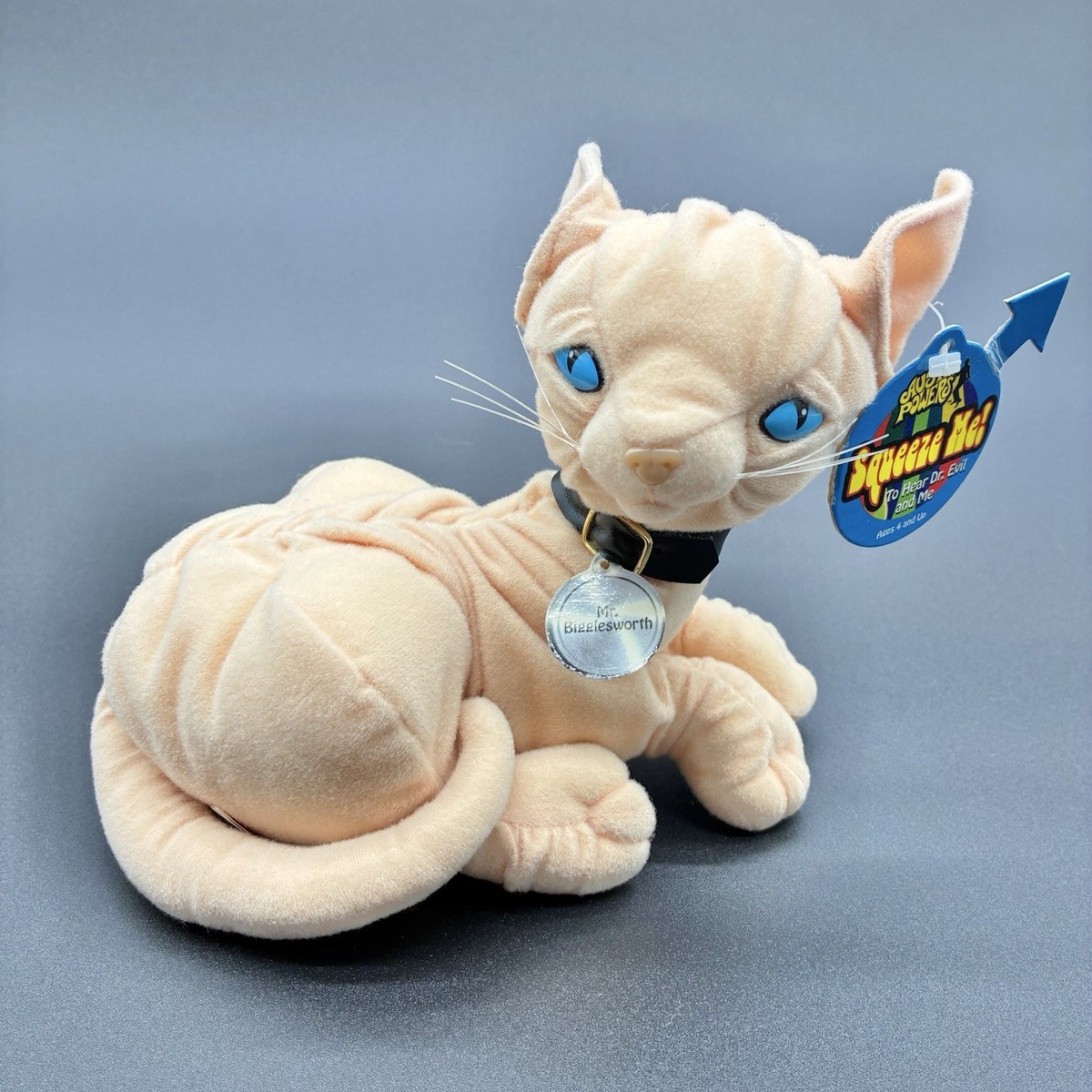 Austin Powers Mr Bigglesworth Cat Plush Toy Stuff Animal Dr Evil