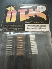 Otis All Purpose Gun Cleaning Brush Set Nylon Phosphorus Bronze Stainless Steel