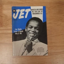 Vintage Jet Magazine October 6, 1966 Lou Rawls Black History NAACP