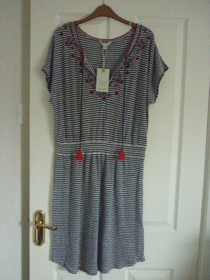 navy linen dress uk