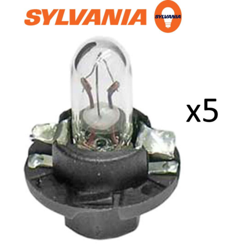 Dashboard Instruments 5x Bulbs for BMW E31 E32 E34 E36 - OSRAM SYLVANIA - Picture 1 of 4