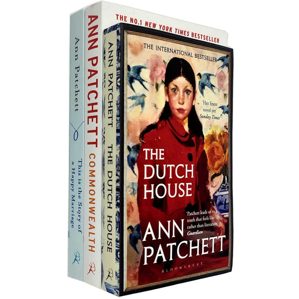Ann Patchett 3 Books Collection Set Dutch House, This Is the Story, Commonwealth