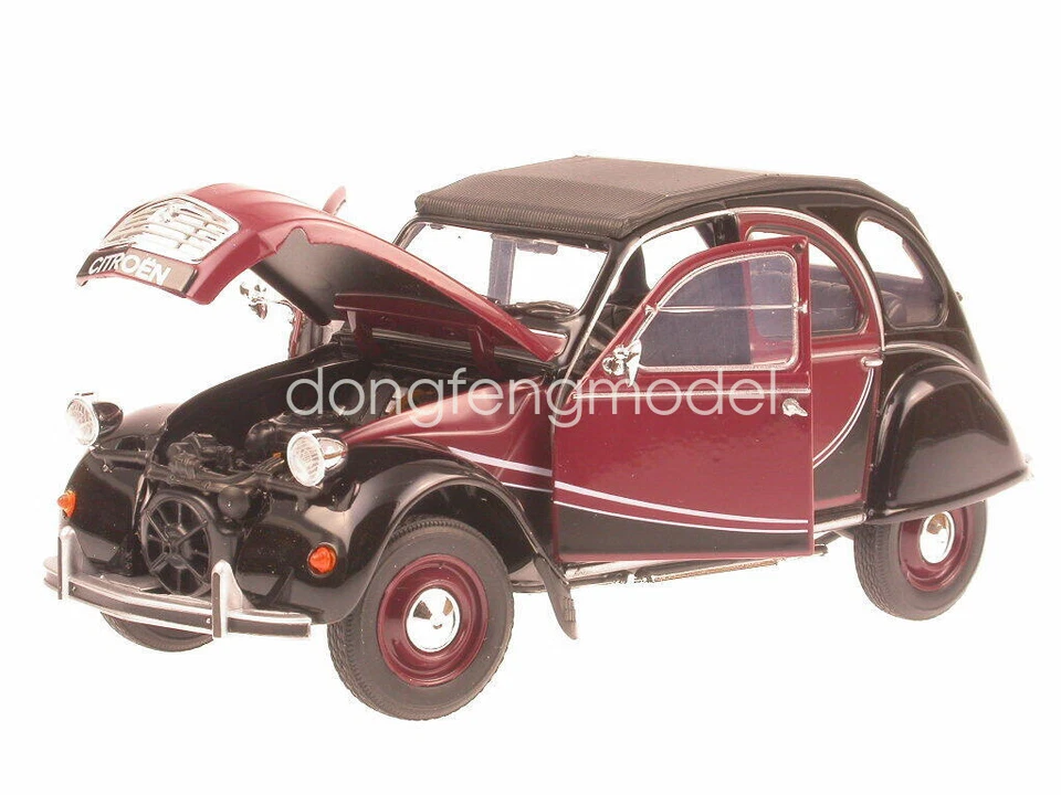 1/24 比例 Welly Citroen 2CV 6 Ente Charleston sr Modell 玩具 — 第 2/4 张图片