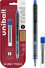 uni-ball KuruToga Mechanical Pencil, 0.5mm, HB #2, 1 Count