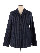 Elizabeth Women Blue Blazer 20 Plus