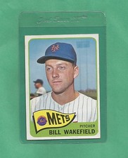 1965 Topps New York Mets Bill Wakefield # 167 NM-MT Tough Card!!!