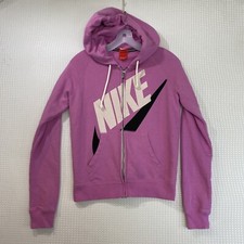 Nike Womens Small pink full zip hoodie 1N 