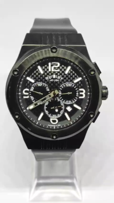 Rotary STEALTH Chrono Full Black Watch GS03632/C/19 Gents RENATA battery