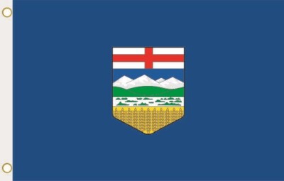 Flagge Fahne Alberta 90 x 150 cm zum Hissen
