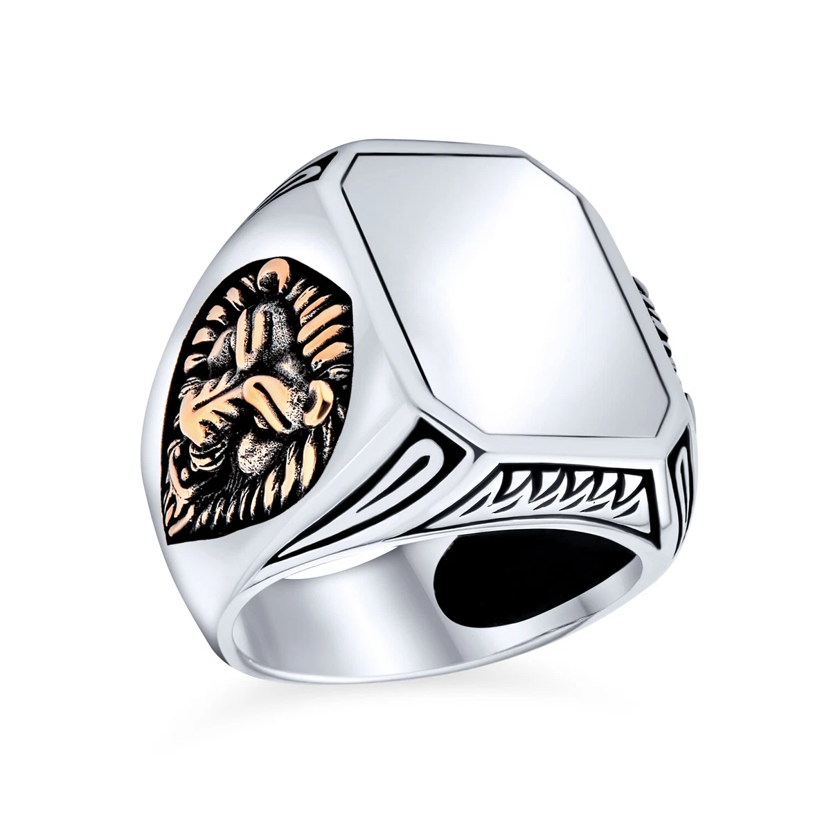 Mens clearance monogram ring