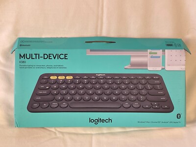Logitech K380 Multi-Device Bluetooth Keyboard - Grey: OPENED box