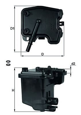 Mahle Original KL431D Kraftstofffilter FüR Mini Fiat Peugeot Ford CitroËN Volvo-image