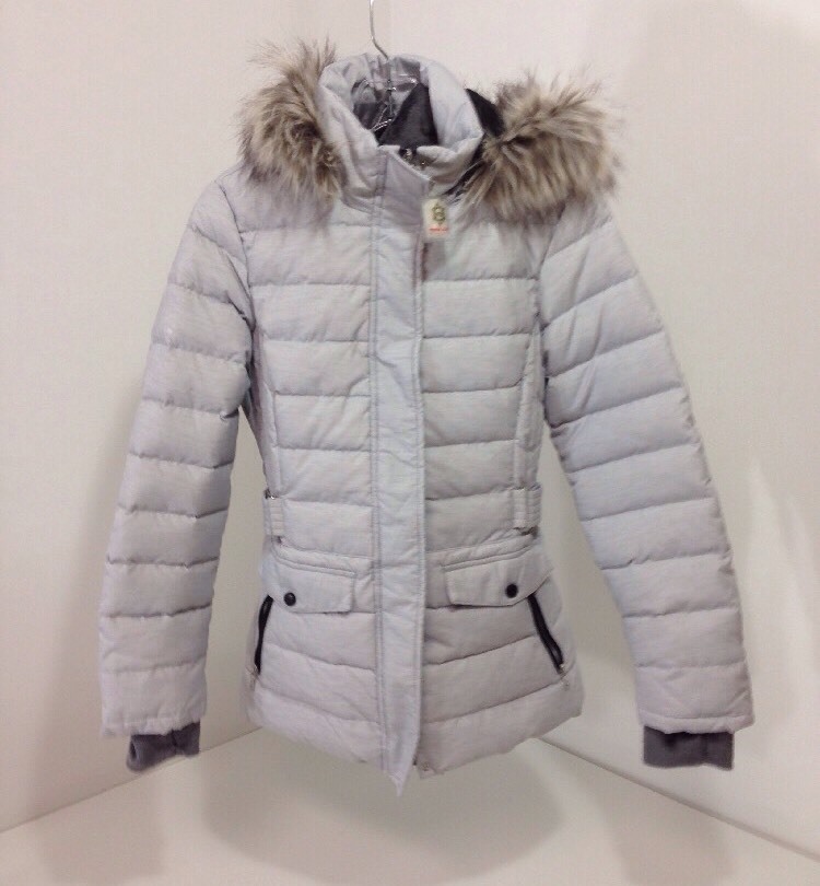 FREE COUNTRY WOMEN'S AURORA DOWN JACKET WINTER SILVER SMALL NWT