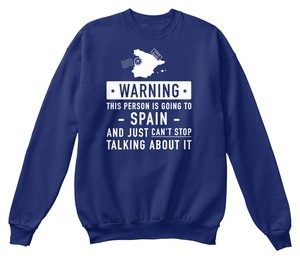 Sweat Confortable Country shirt Gift Spain qpFAPxwT