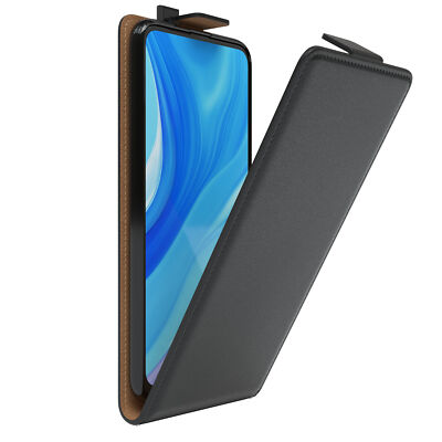 Für Huawei P Smart Pro / Y9s 2019 / Honor 9X Pro Klappetui Kunstleder Schwarz
