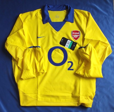 arsenal 2003 away kit