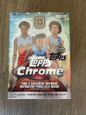 2021-22 Topps Chrome OTE Overtime Elite Basketball Blaster Box - FACTORY SEALED