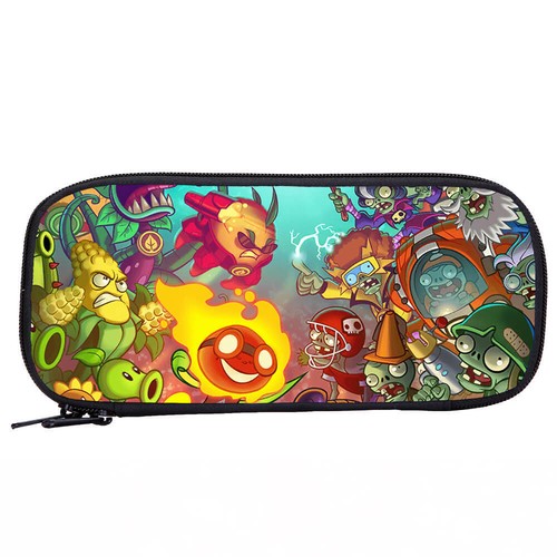 Lote de mochilas escolares aisladas bolsa de almuerzo bolsa de bolígrafo Plants vs zombies héroes niños - Imagen 16 de 19