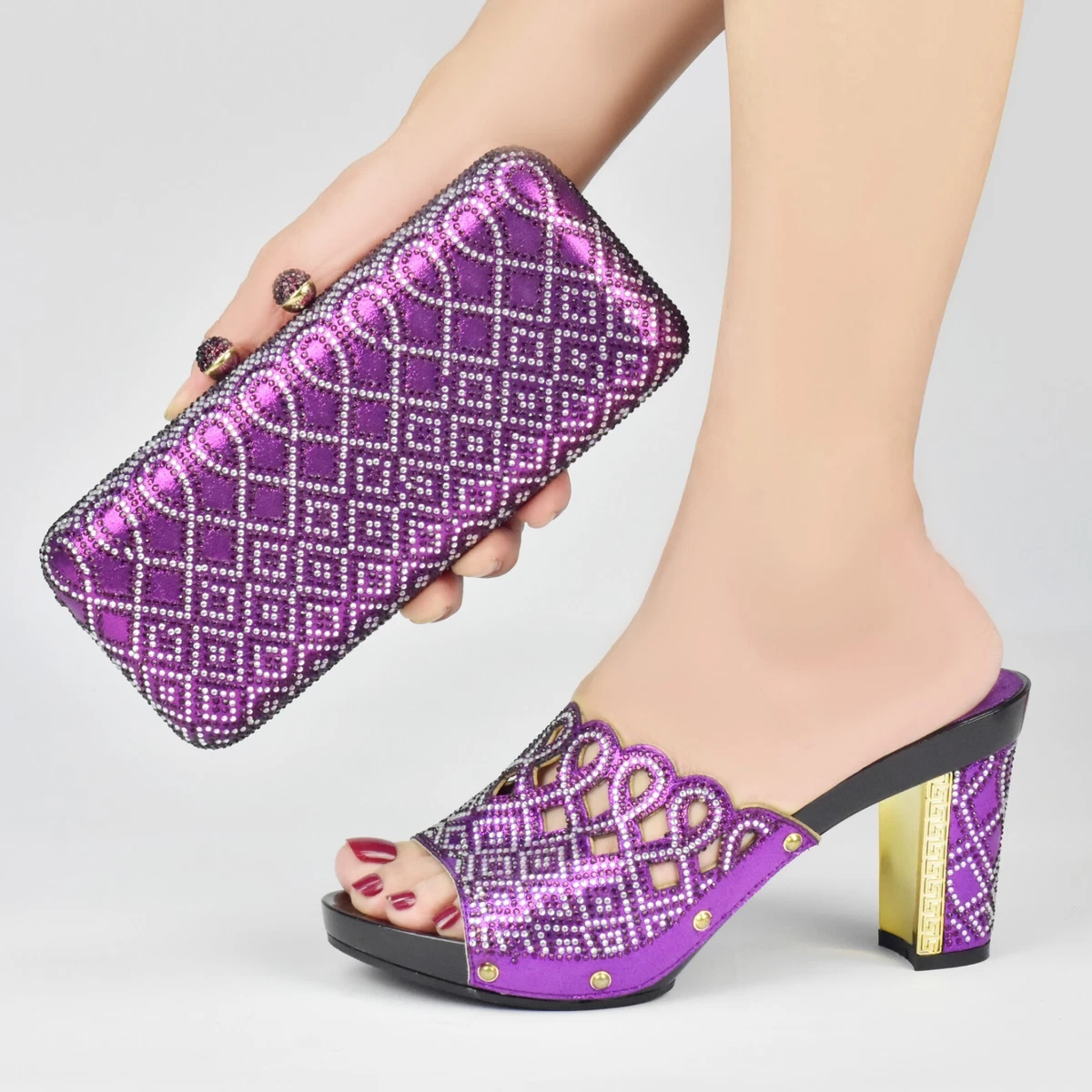 Discover more than 153 lilac shoes and matching bag best kidsdream.edu.vn