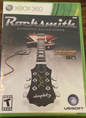 Rocksmith Xbox 360 Complete With Manual, NO CABLE