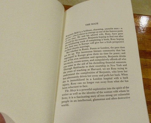 The Maze ~ Eileen Simpson. Collins & Harvill Press 1976.1st HbDj UNread in MELB - Foto 7 di 12