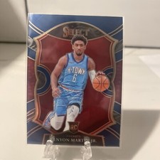 Kenyon Martin Jr 2021 Select Basketball Concourse  Blue ROOKIE CARD #98 ROCKETS