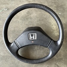 1988-1991 Honda Civic Ef Hatch Steering Wheel Oem Worn