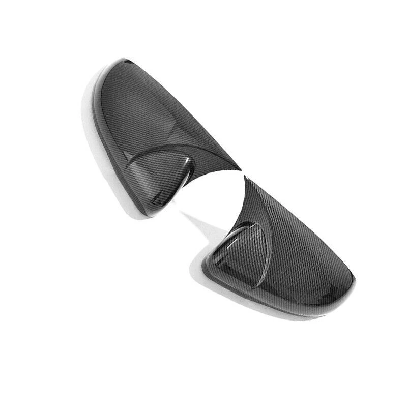 Cubierta de espejo retrovisor exterior de fibra de carbono ABS para Volkswagen Beetle 2013-2019 Foto 3 de 4