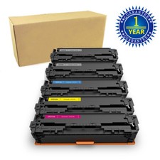 5PK CF210A CF211/2/3A Toner Cartridge Set For HP Laserjet Pro 200 M251nw M276nw