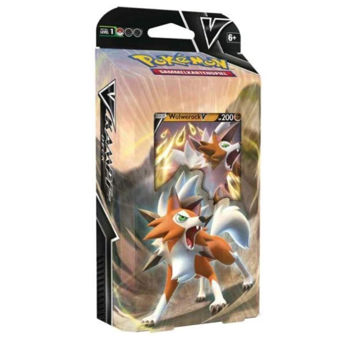 Thumbnail - Pokemon V-kampfdeck Wolwerock Oder Krarmor, 1 Stück, 2-fach Sortiert