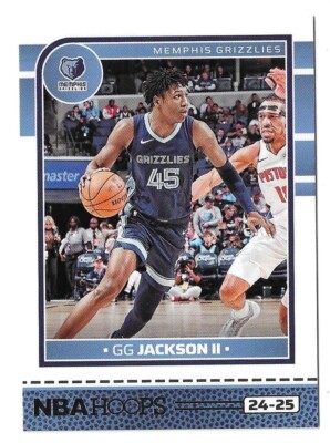 2024-25 Panini NBA Hoops Basketball GG Jackson II Card #106