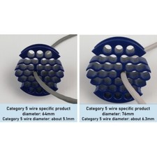 2Pcs Cables management Tool 30 Wire Networks Cable combs Cable Organizing Tool