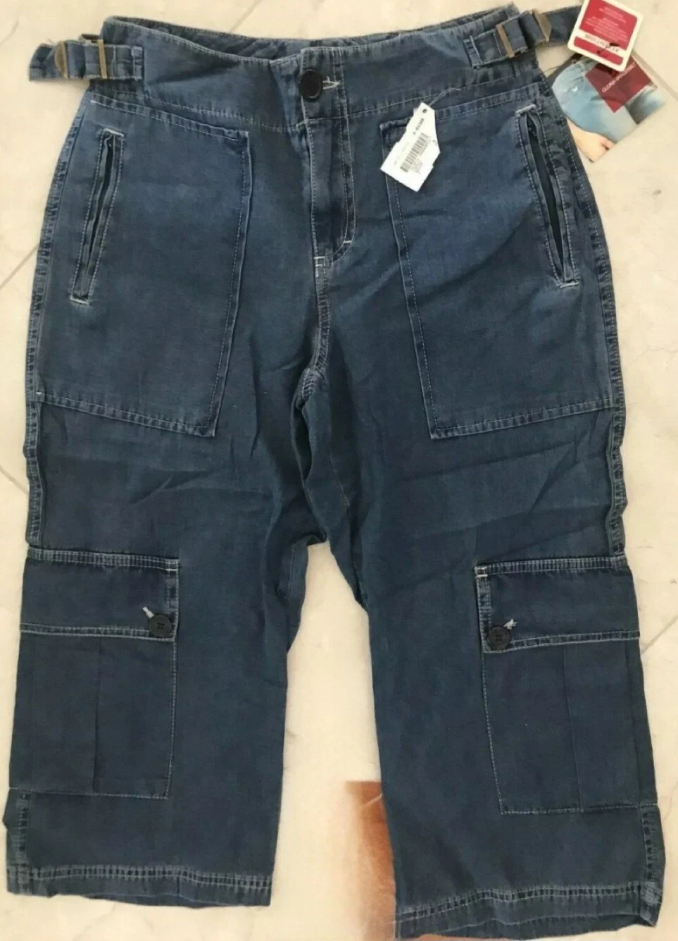 GLORIA VANDERBILT 27x20" Capri Cargo Pants