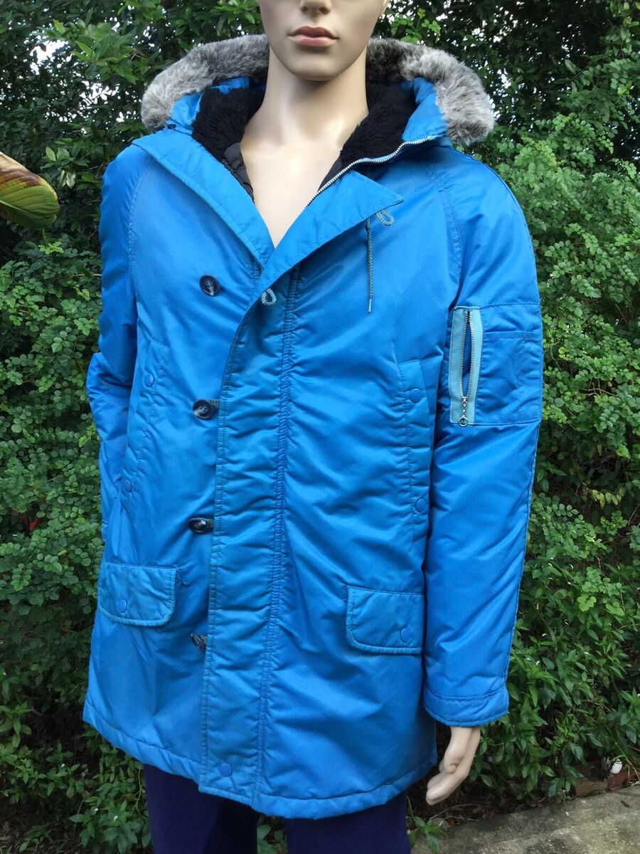 vintage SEARS N-3B SNORKEL Fur Hooded Military Spec Parka vintage SEARS N-3B SNORKEL Fur Hooded Military Spec Parka