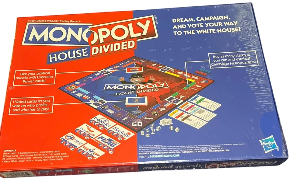 Monopoly House Divided Board Game Limited Edition Brand New Sealed - Image 2 of 2