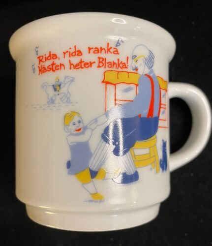 BERGQUIST IMPORTS TAZZA SVEDESE "RIDA, RIDA RANKA" 4 oz