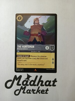 The Huntsman - Reluctant Enforcer 194/204 Disney Lorcana Rise Of The Floodborn