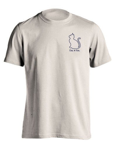 New KITTIE KITTIE The BEACH IS My HAPPY PLACE T SHIRT CAT - Picture 2 of 2