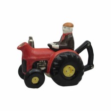 Farm Tractor Teapot One Cup Red Colour Teapot Christmas Birthday Gifts