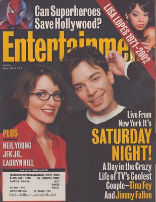 Entertainment Weekly - May 10, 2002 - Jimmy Fallon - Tina Fey, Neil Young - JFK