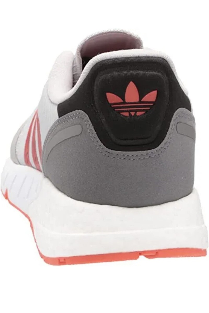 Adidas ZX 1K Boost Trainers GZ9079 - Grey/Orange ,Size 10.5 | eBay