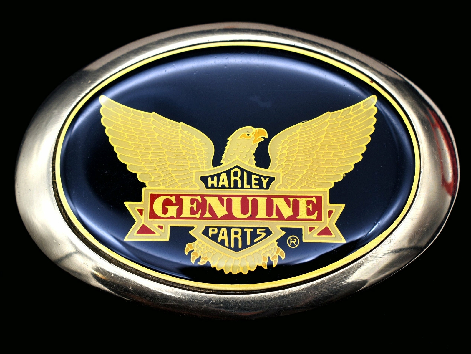 Solid Brass Harley Davidson Genuine Parts 1980s Vinta… Gem