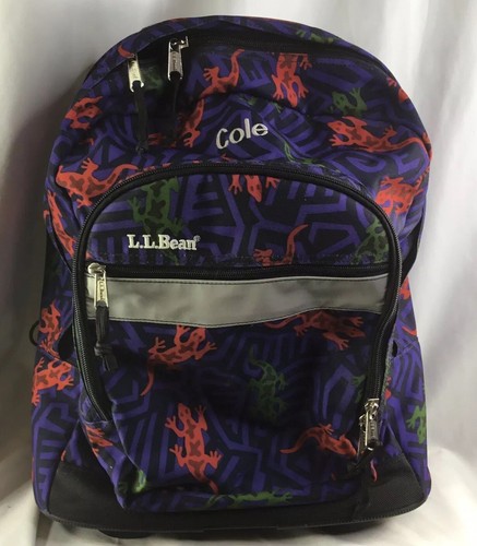 ll bean monogram backpack