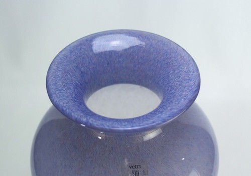 Vintage Barovier & Toso Murano Glass Vase Signed - Picture 6 of 10