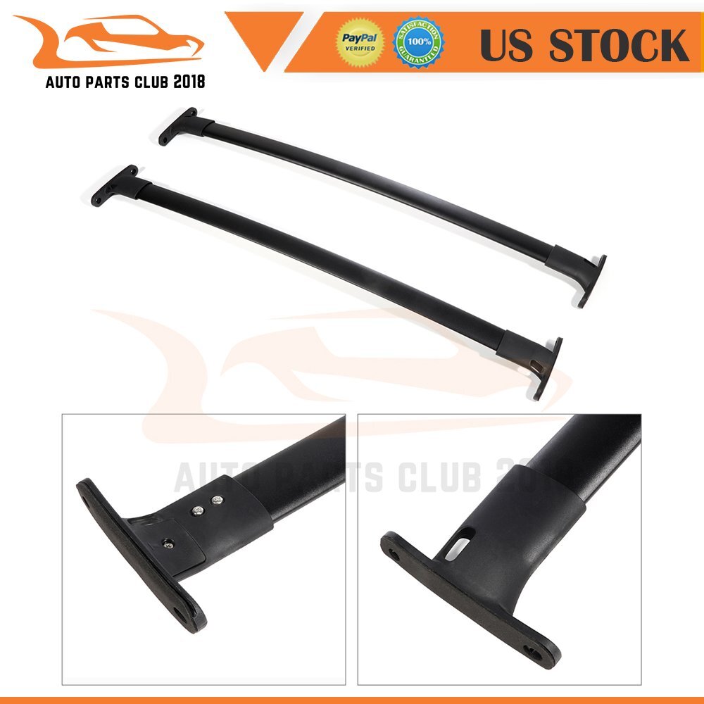 2016-2019 Ford Explorer Roof Rack Cross Bars & Cargo Carrier Set