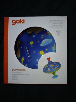 Goki Brummkreisel LED Weltall - leuchtet im Dunkeln
